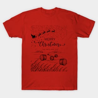 Country merry Christmas T-Shirt